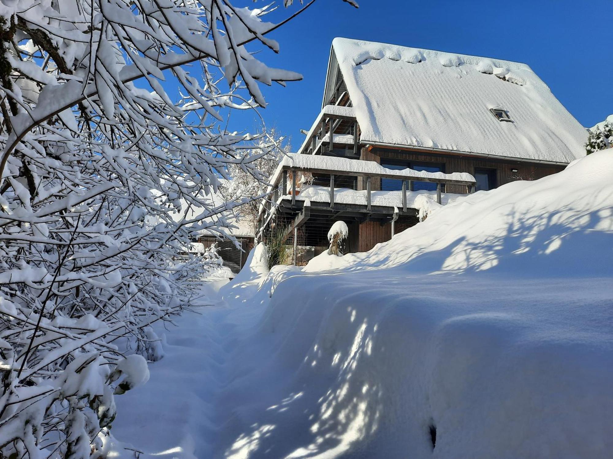 Haus Mit Bergblick Villa Siegsdorf Bagian luar foto