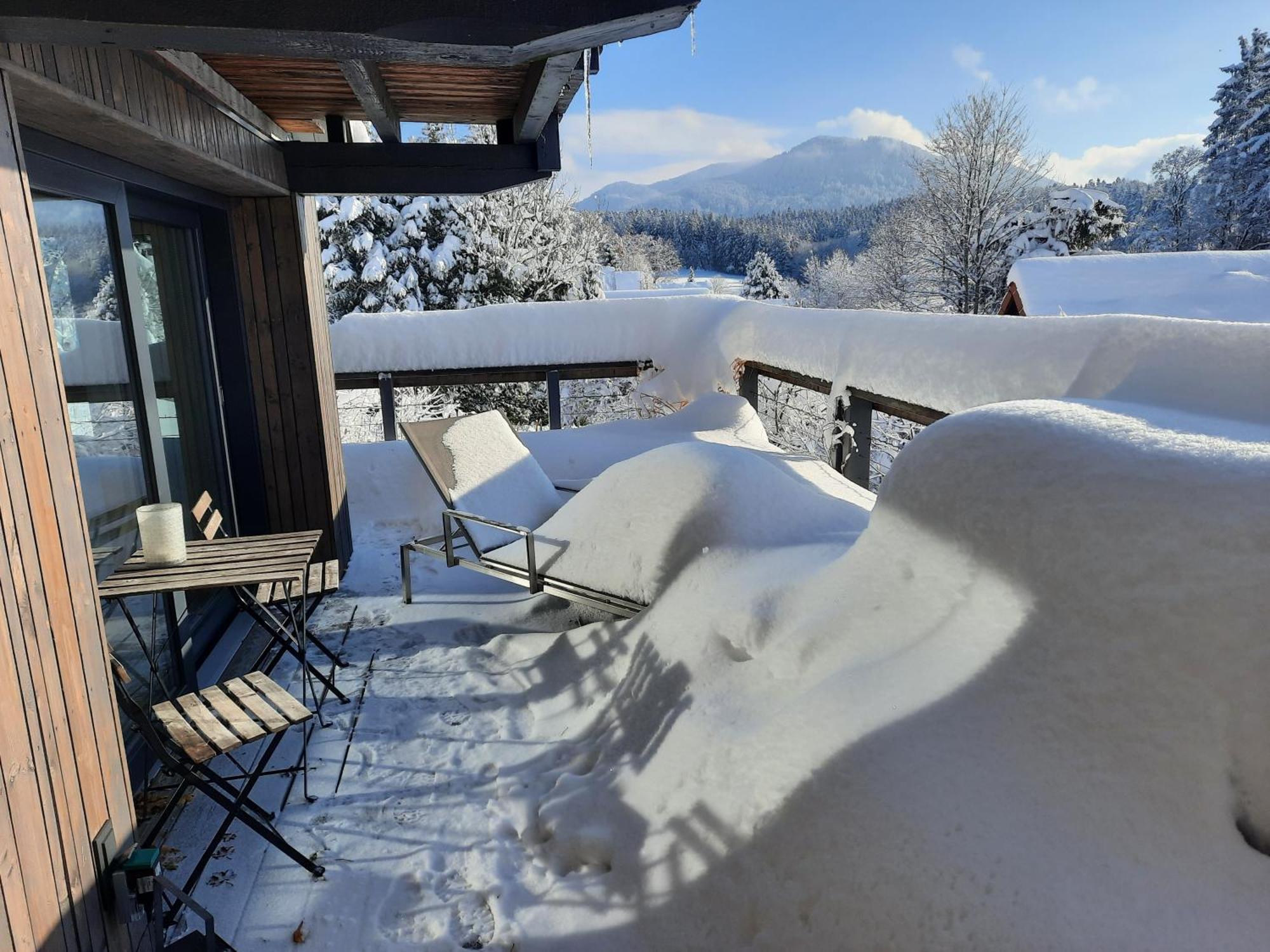 Haus Mit Bergblick Villa Siegsdorf Bagian luar foto