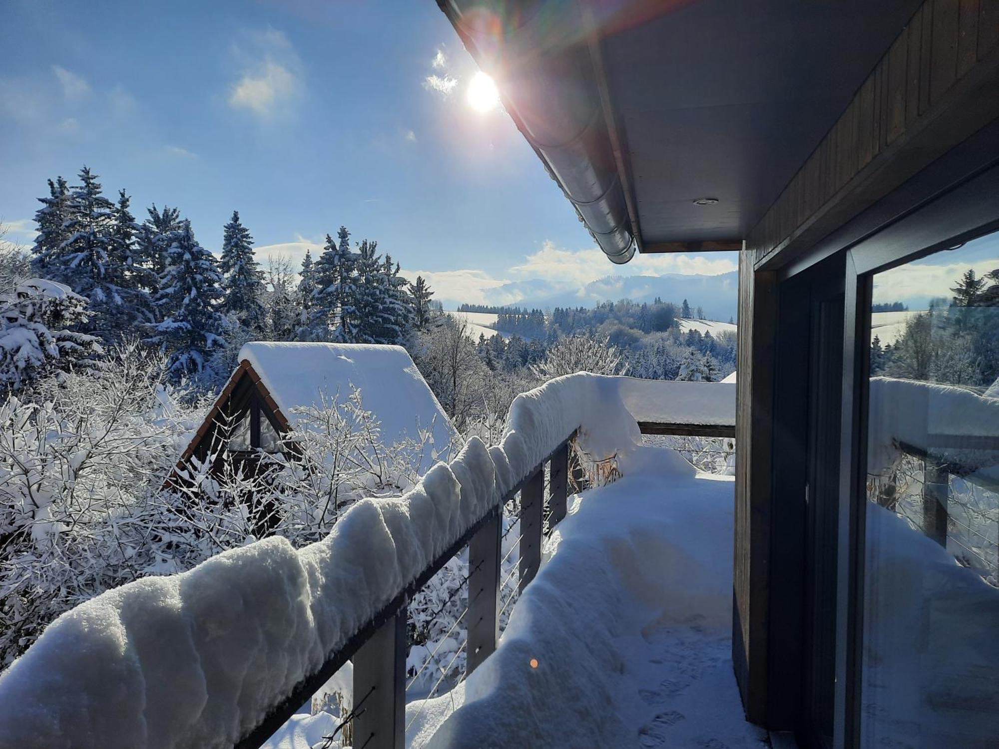 Haus Mit Bergblick Villa Siegsdorf Bagian luar foto