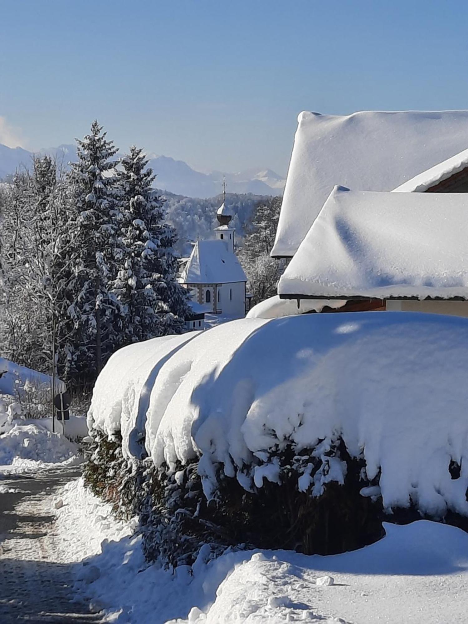 Haus Mit Bergblick Villa Siegsdorf Bagian luar foto