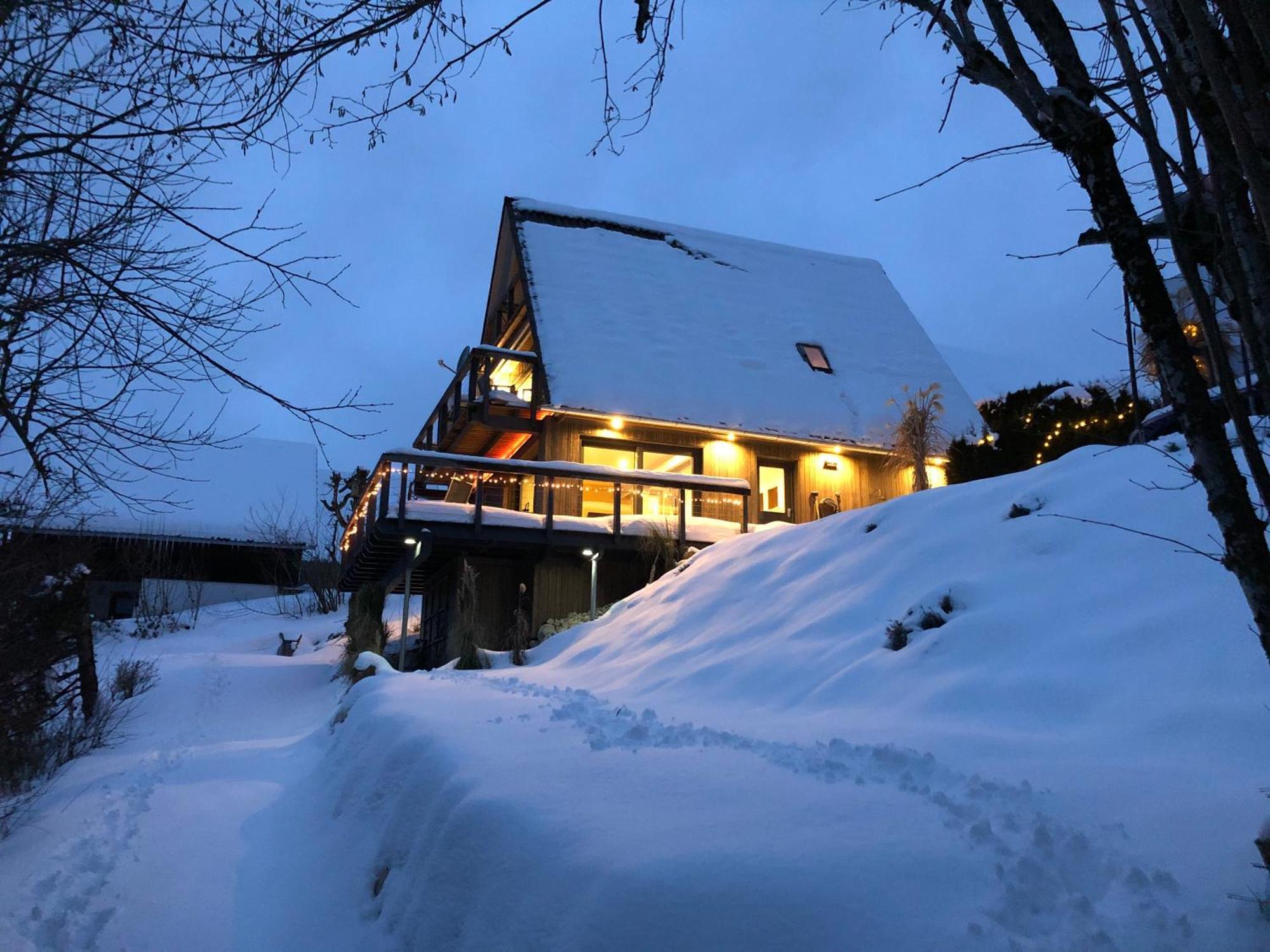Haus Mit Bergblick Villa Siegsdorf Bagian luar foto