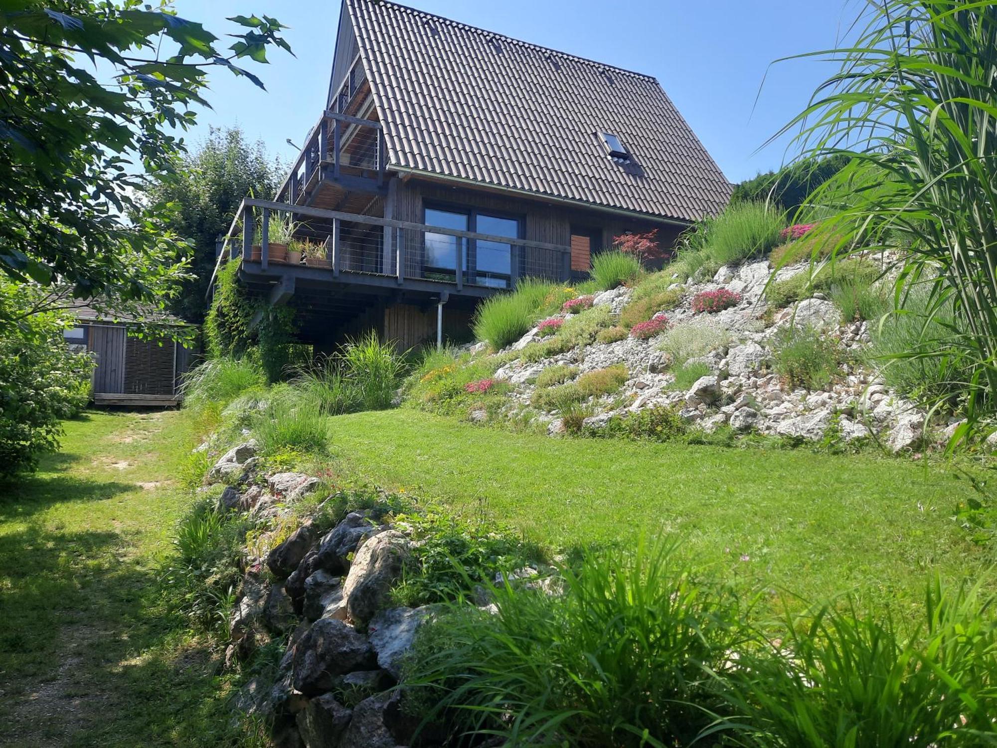 Haus Mit Bergblick Villa Siegsdorf Bagian luar foto