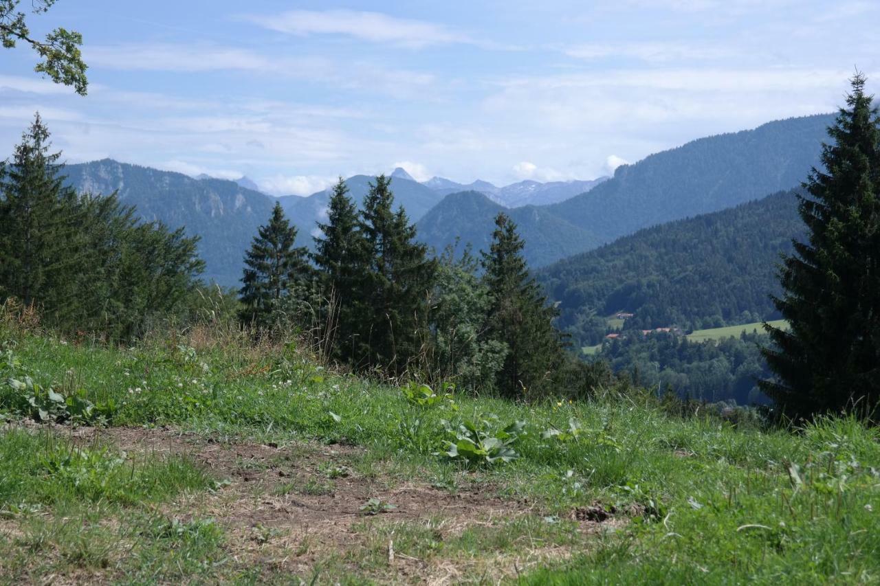 Haus Mit Bergblick Villa Siegsdorf Bagian luar foto